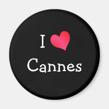 Amo Cannes Imán De Frigorífico