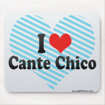 Amo Cante Chico Alfombrillas De Ratones