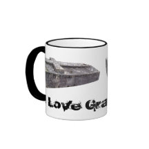 Amo cementerios taza de café