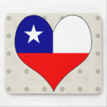 Amo Chile Alfombrilla De Ratón