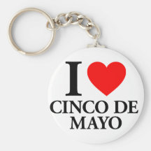 Amo Cinco De Mayo Llavero Personalizado