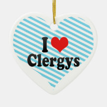Amo Clergys Ornamento De Navidad