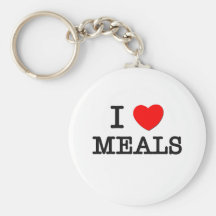 Amo comidas llavero