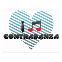 Amo Contradanza Tarjetas Postales