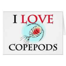 Amo Copepods Tarjetas