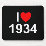 Amo (corazón) 1934 tapetes de raton