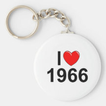 Amo (corazón) 1966 llavero