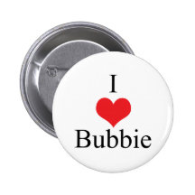 Amo (corazón) Bubbie Pin