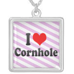 Amo Cornhole Pendientes