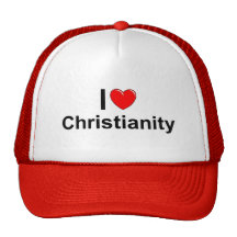Amo cristianismo (del corazón) gorros  