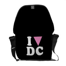 AMO DC GAY -- BLANCO - .png Bolsa Messenger