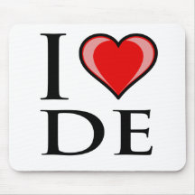 Amo DE - Delaware Alfombrilla De Raton