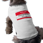 Amo de encargo de la camisa del perro de la casa camiseta de perrito