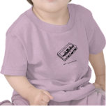 Amo de la cinta de la mezcla camiseta