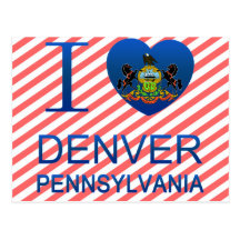 Amo Denver, PA Tarjetas Postales
