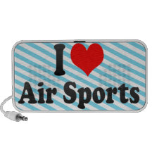Amo deportes del aire notebook altavoz