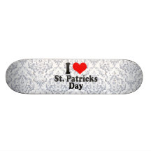 Amo día del St. Patricks Monopatines