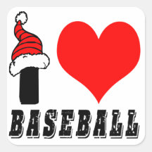 Amo diseño del béisbol colcomania cuadrada