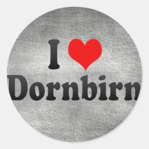 Amo Dornbirn, Austria Etiquetas Redondas