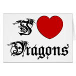 Amo dragones felicitacion 