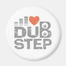 Amo Dubstep Imanes De Nevera