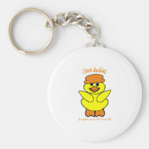 AMO DUCKIES - AMOR A SER YO LLAVERO PERSONALIZADO