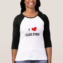 Amo el acolchar camisetas