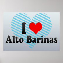 Amo el alto Barinas, Venezuela Poster