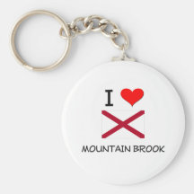 Amo el ARROYO Alabama de la MONTAÑA Llaveros Personalizados