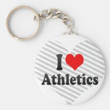 Amo el atletismo llaveros personalizados