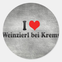 Amo el bei Krems, Austria de Weinzierl Pegatinas