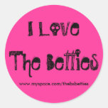 Amo el Betties, www.myspace.com/thebsbetties Pegatina