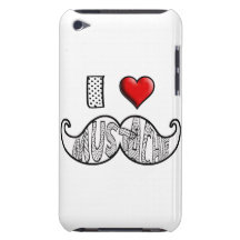 Amo el bigote Case-Mate iPod touch fundas