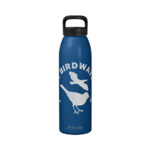 Amo el Birdwatching Botellas De Agua Reutilizables