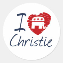 AMO EL BOSQUEJO DE CHRISTIE - .PNG PEGATINA REDONDA