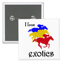 Amo el botón de Exotics Pins