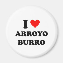 Amo el Burro del Arroyo Imán De Nevera