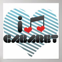 Amo el cabaret impresiones