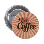 Amo el café pins