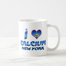 Amo el calcio, Nueva York Taza De Café