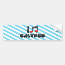 Amo el Calypso Etiqueta De Parachoque