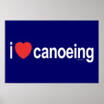 Amo el Canoeing Poster