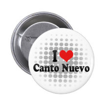 Amo el Canto Nuevo Pin