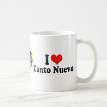 Amo el Canto Nuevo Tazas De Café