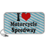Amo el carretera de la motocicleta iPod altavoces