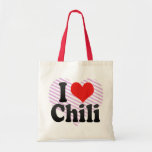 Amo el chile bolsa de mano