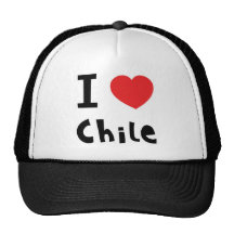 Amo el chile gorros bordados