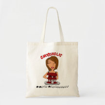 Amo el chocolate bolsa