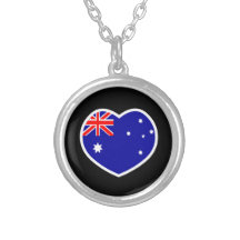 Amo el collar de la bandera de Australia