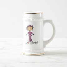 Amo el cuidar de las camisetas y de los regalos taza de café